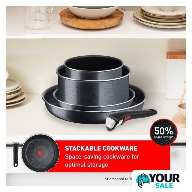 Набор сковород Tefal Ingenio XL Force L1589502 - Изображение №4 — Интернет-магазин Your Sale