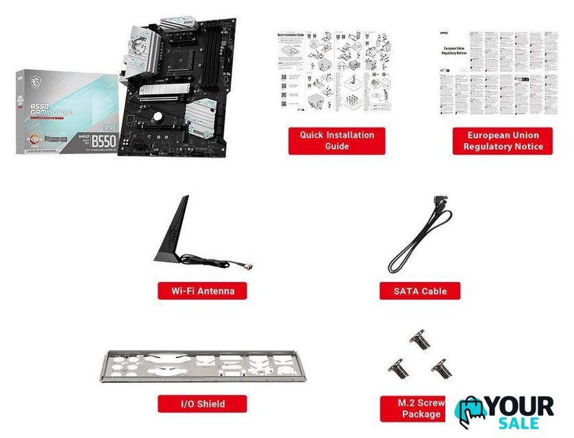 Материнская плата MSI B550 Gaming WiFi - Изображение №6 — Интернет-магазин Your Sale