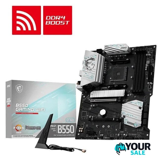 Материнская плата MSI B550 Gaming WiFi - Изображение №5 — Интернет-магазин Your Sale