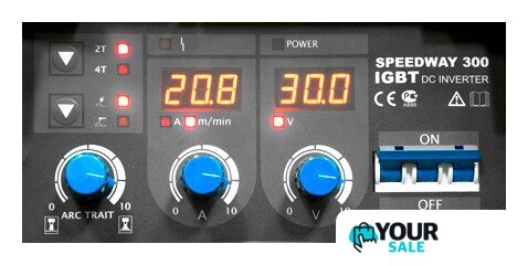 Сварочный инвертор AuroraPRO Speedway 300 - Изображение №2 — Интернет-магазин Your Sale