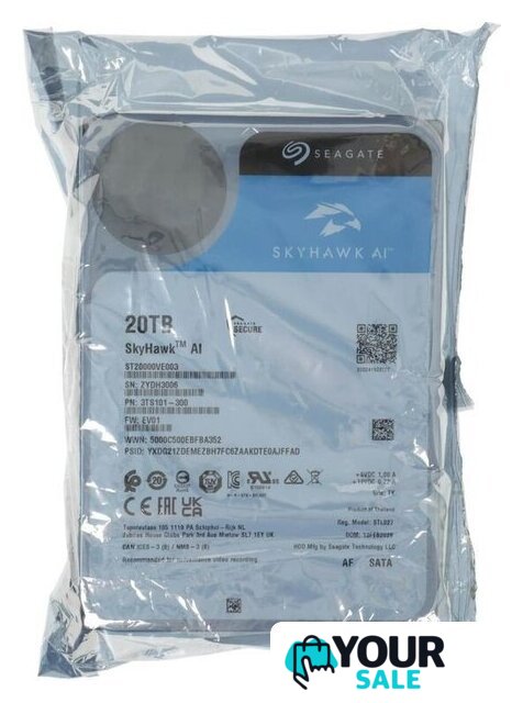 Жесткий диск Seagate SkyHawk AI 20TB ST20000VE003 - Изображение №5 — Интернет-магазин Your Sale