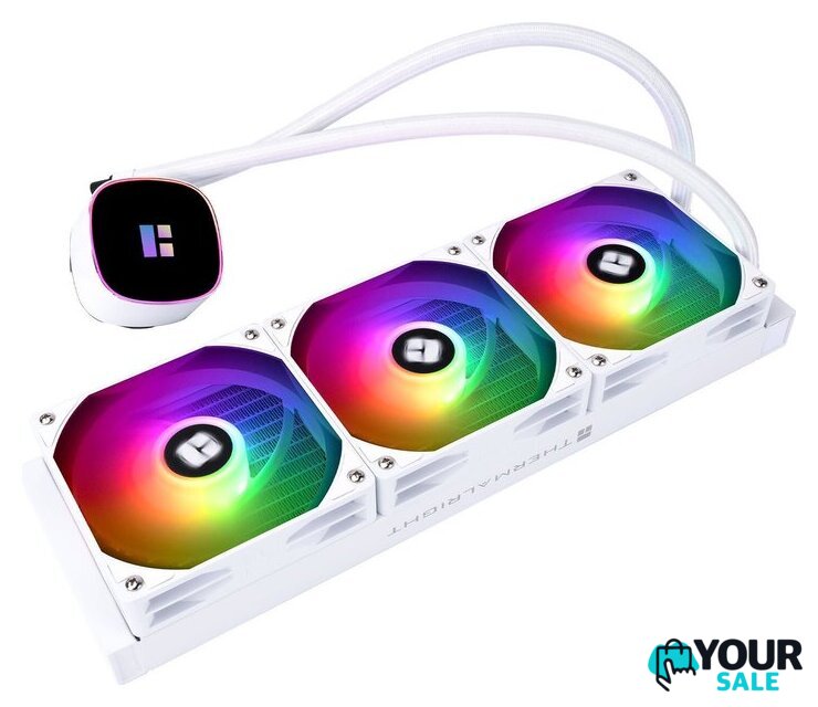 Система жидкостного охлаждения для процессора Thermalright Frozen Horizon 360 ARGB V2 (белый) - Изображение №8 — Интернет-магазин Your Sale