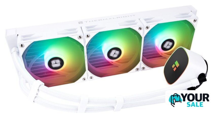 Система жидкостного охлаждения для процессора Thermalright Frozen Horizon 360 ARGB V2 (белый) - Изображение №5 — Интернет-магазин Your Sale