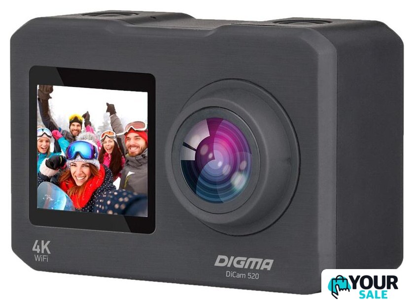 Экшен-камера Digma DiCam 520 - Изображение №3 — Интернет-магазин Your Sale