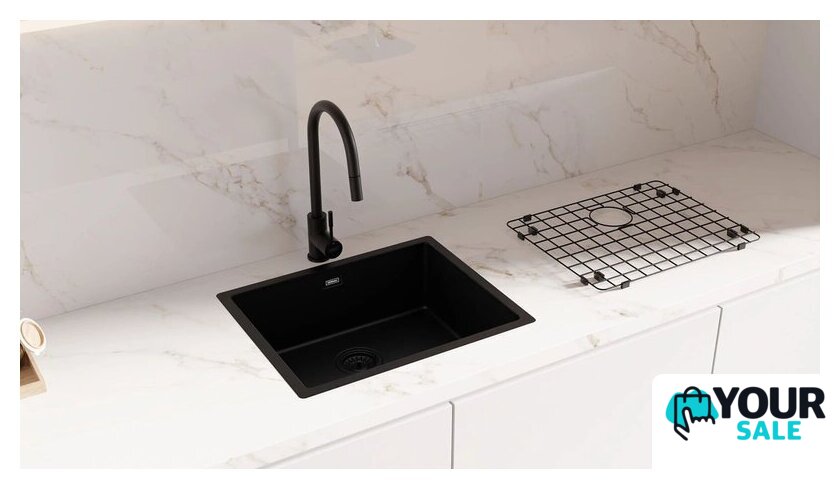 Кухонная мойка Kernau KSS U 61.1 1B SS Matt Black - Изображение №6 — Интернет-магазин Your Sale