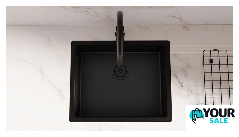 Кухонная мойка Kernau KSS U 61.1 1B SS Matt Black - Изображение №7 — Интернет-магазин Your Sale
