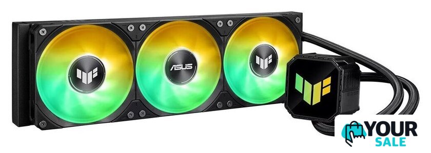 Система жидкостного охлаждения для процессора ASUS TUF Gaming LC III 360 ARGB (черный) - Изображение №2 — Интернет-магазин Your Sale