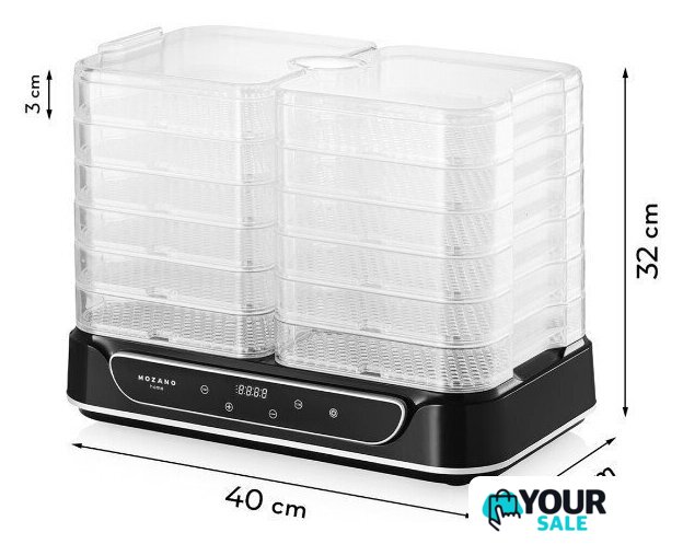 Сушилка для овощей и фруктов Mozano VitaDry 550 W - Изображение №2 — Интернет-магазин Your Sale