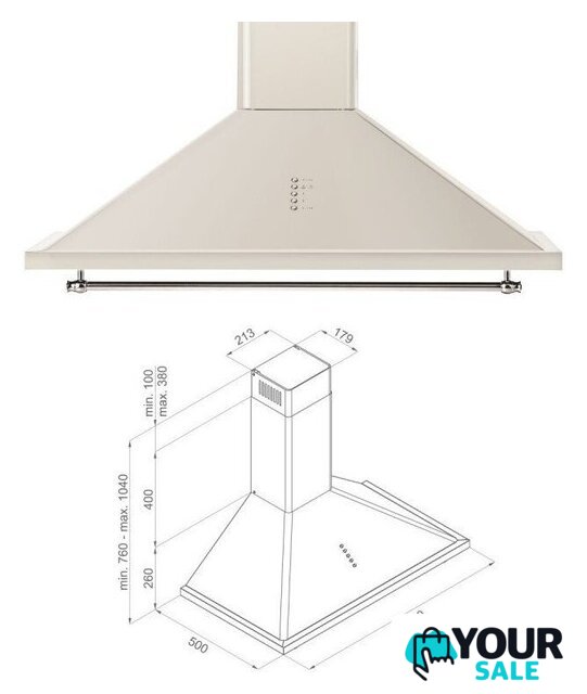 Кухонная вытяжка Vestfrost VE–90RSABG - Изображение №9 — Интернет-магазин Your Sale