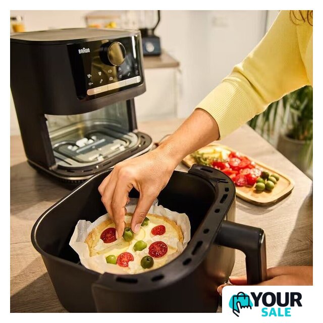 Аэрогриль (аэрофритюрница) Braun MultiFry 5 2-in-1 HF 5054I - Изображение №9 — Интернет-магазин Your Sale