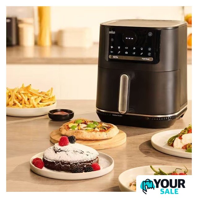 Аэрогриль (аэрофритюрница) Braun MultiFry 5 2-in-1 HF 5054I - Изображение №7 — Интернет-магазин Your Sale