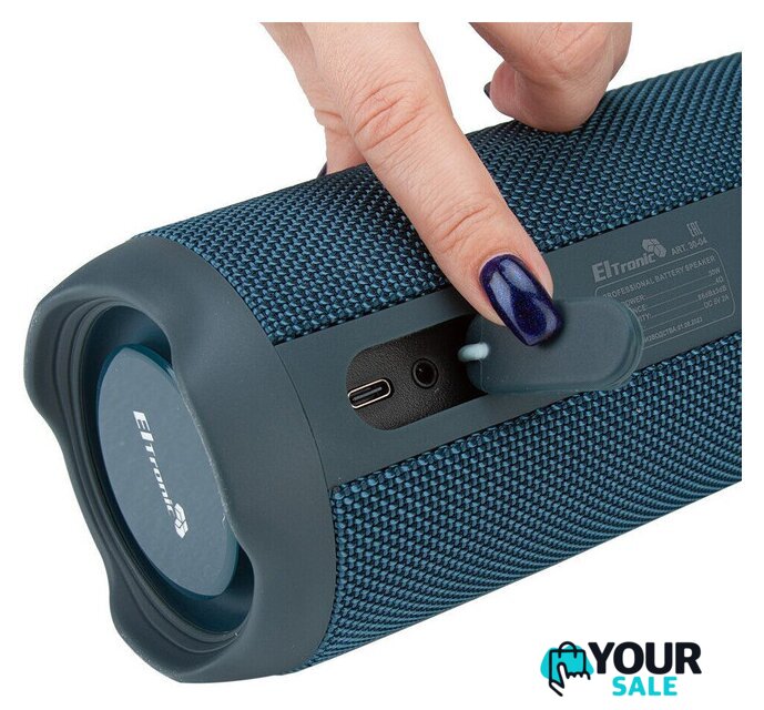 Беспроводная колонка Eltronic 30-04 Simply (темно-синий) - Изображение №4 — Интернет-магазин Your Sale