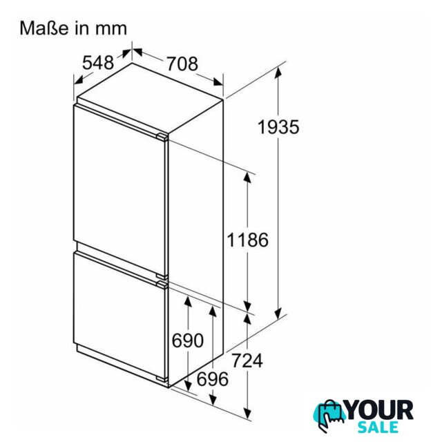 Холодильник Siemens iQ300 KB96NVFE0 - Изображение №14 — Интернет-магазин Your Sale