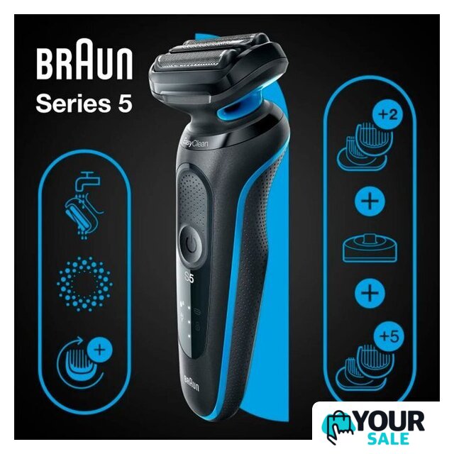 Электробритва Braun Series 5 51-B4650CS - Изображение №7 — Интернет-магазин Your Sale
