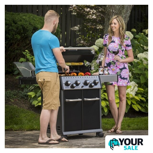 Газовый гриль для дачи Broil King Baron 490 - Изображение №7 — Интернет-магазин Your Sale