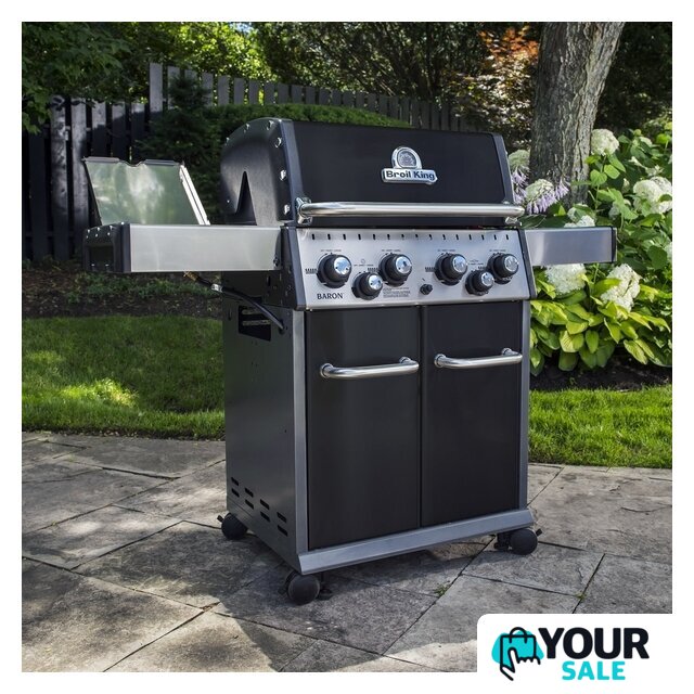 Газовый гриль для дачи Broil King Baron 490 - Изображение №4 — Интернет-магазин Your Sale