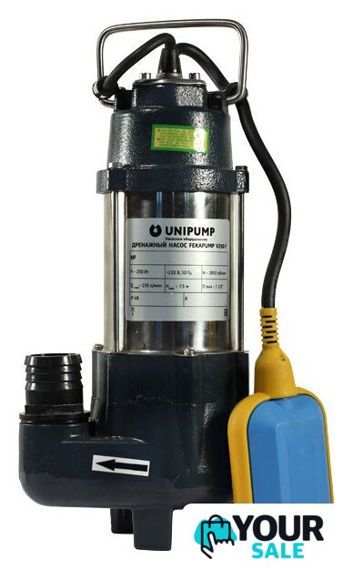 Фекальный насос Unipump Fekapump V250 F - Изображение №1 — Интернет-магазин Your Sale