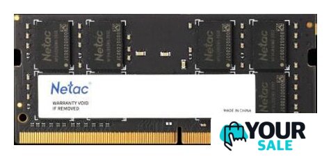 Оперативная память Netac Basic 16GB DDR4 SODIMM PC4-21300 NTBSD4N26SP-16 - Изображение №1 — Интернет-магазин Your Sale