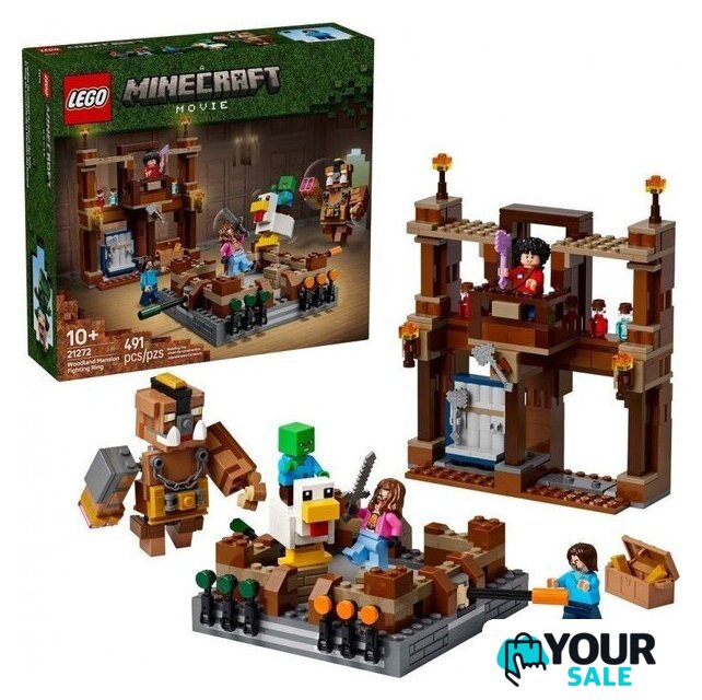 Конструктор LEGO Minecraft 21272 Боевой ринг в лесном особняке - Изображение №1 — Интернет-магазин Your Sale