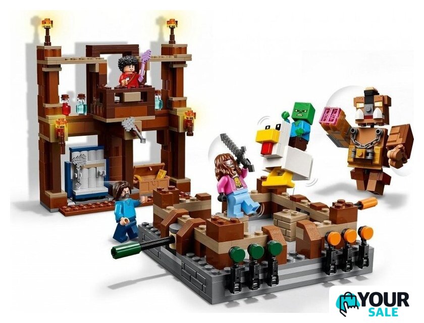 Конструктор LEGO Minecraft 21272 Боевой ринг в лесном особняке - Изображение №2 — Интернет-магазин Your Sale