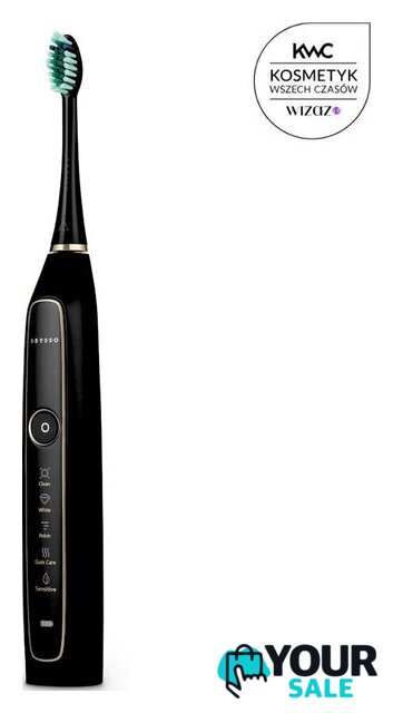 Электрическая зубная щетка Seysso Gold Black SC - Изображение №3 — Интернет-магазин Your Sale