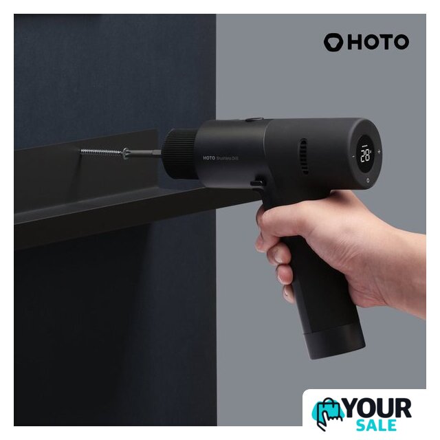 Дрель-шуруповерт HOTO 12V Brushless Drill Kit QWDZGJ001 (с АКБ, кейс, набор инструментов) - Изображение №3 — Интернет-магазин Your Sale