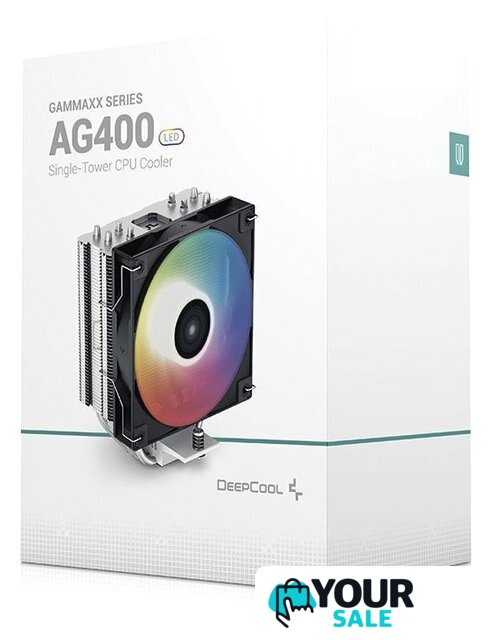 Кулер для процессора DeepCool AG400 LED R-AG400-BKLNMC-G-1 - Изображение №9 — Интернет-магазин Your Sale