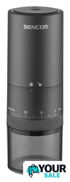 Аккумуляторная кофемолка Sencor SCG 4000BK - Изображение №2 — Интернет-магазин Your Sale