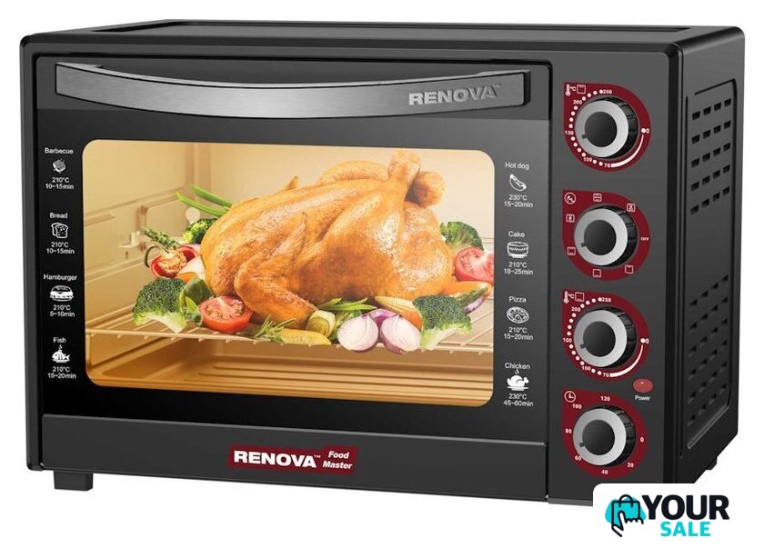 Мини-печь Renova MO-60GFRLTB1 - Изображение №2 — Интернет-магазин Your Sale