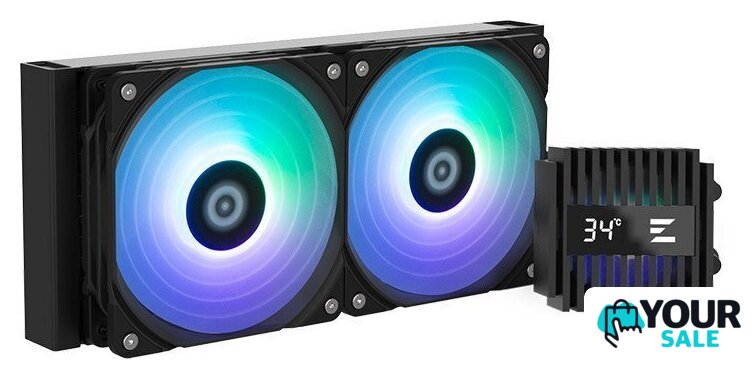 Система жидкостного охлаждения для процессора Zalman ALPHA2 A24 (черный) - Изображение №1 — Интернет-магазин Your Sale