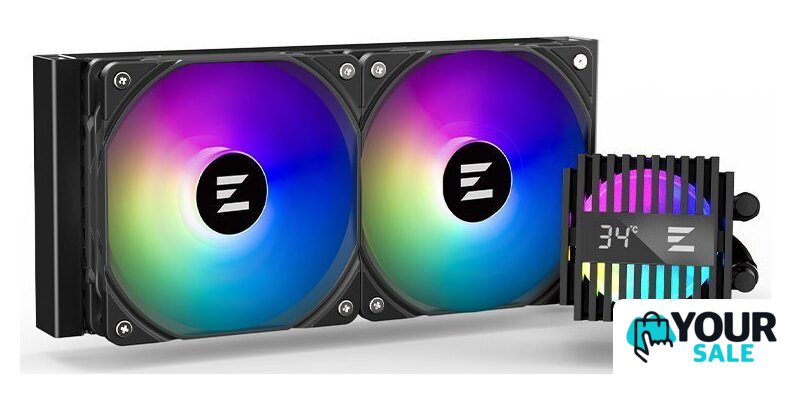 Система жидкостного охлаждения для процессора Zalman ALPHA2 A24 (черный) - Изображение №2 — Интернет-магазин Your Sale