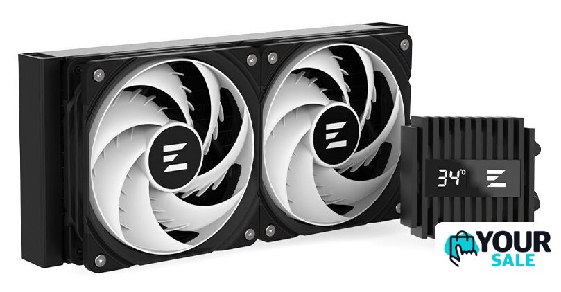 Система жидкостного охлаждения для процессора Zalman ALPHA2 A24 (черный) - Изображение №3 — Интернет-магазин Your Sale