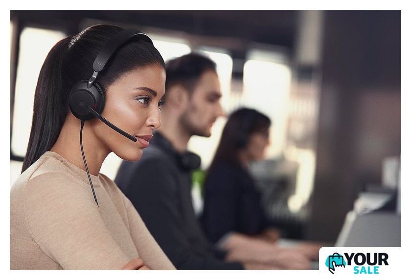Офисная гарнитура Jabra Evolve2 40 SE MS Stereo USB-C/A - Изображение №4 — Интернет-магазин Your Sale