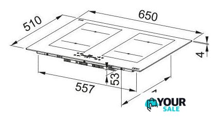 Варочная панель Franke FMA 654 I F KL BK 108.0704.935 - Изображение №10 — Интернет-магазин Your Sale