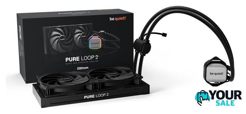 Система жидкостного охлаждения для процессора be quiet! Pure Loop 2 280mm BW018 - Изображение №7 — Интернет-магазин Your Sale