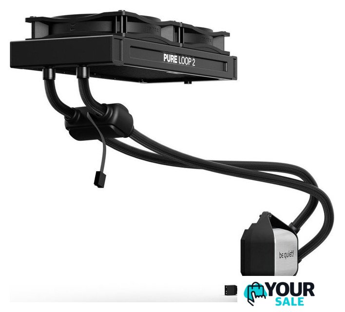 Система жидкостного охлаждения для процессора be quiet! Pure Loop 2 280mm BW018 - Изображение №2 — Интернет-магазин Your Sale