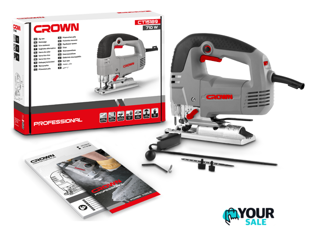 Электролобзик Crown CT15189 - Изображение №3 — Интернет-магазин Your Sale