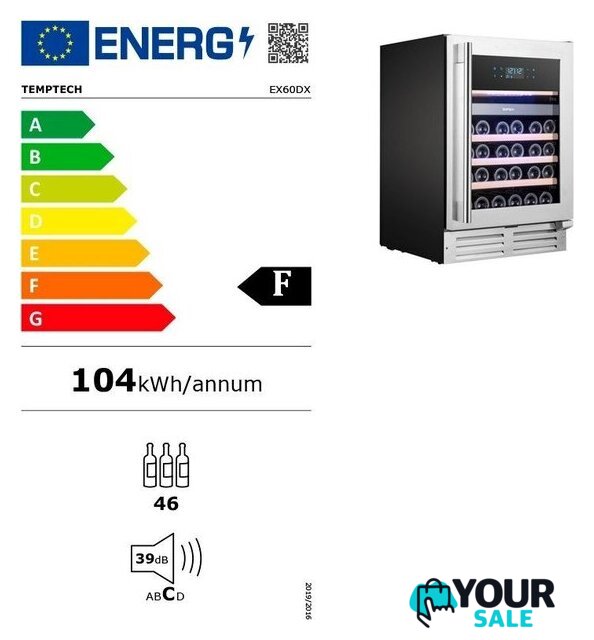 Винный шкаф Temptech EX60DX - Изображение №6 — Интернет-магазин Your Sale