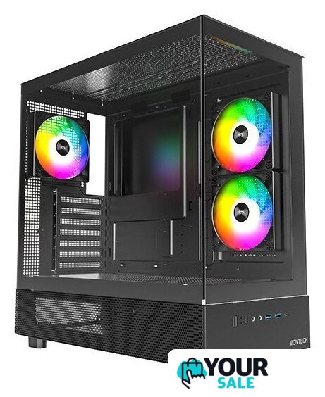 Корпус Montech XR (черный) - Изображение №1 — Интернет-магазин Your Sale