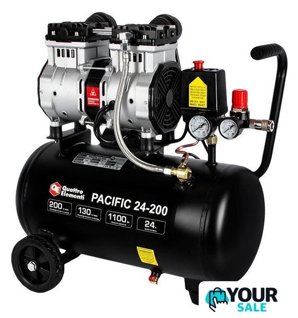 Компрессор Quattro Elementi Pacific 24-200 - Изображение №1 — Интернет-магазин Your Sale