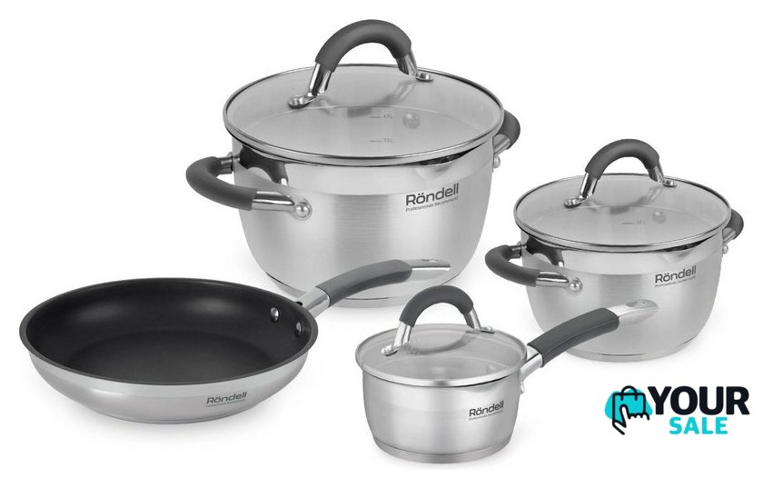 Набор кастрюль Rondell Flamme RDS-1957 - Изображение №1 — Интернет-магазин Your Sale