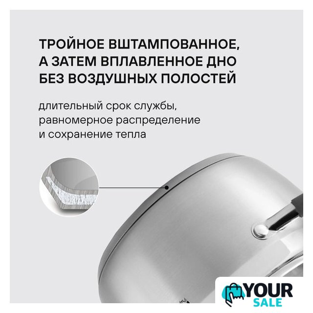 Набор кастрюль Rondell Flamme RDS-1957 - Изображение №16 — Интернет-магазин Your Sale