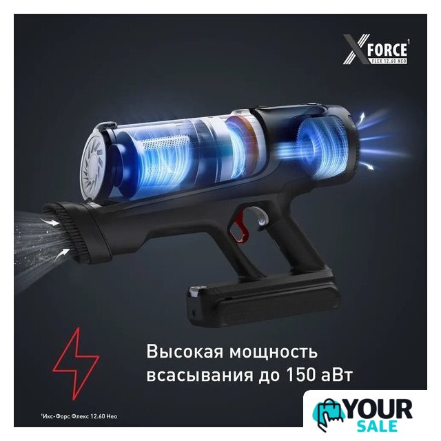 Пылесос Tefal X-Force Flex 12.60 Neo TY9L42WO - Изображение №3 — Интернет-магазин Your Sale