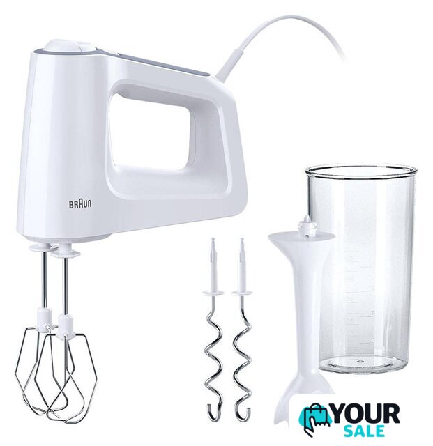 Миксер Braun MultiMix 3 HM 3105 WH - Изображение №2 — Интернет-магазин Your Sale