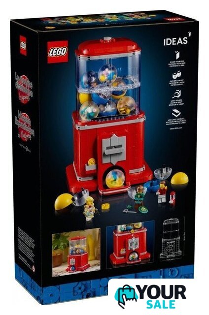 Конструктор LEGO Ideas 21358 Торговый автомат с минифигурками - Изображение №8 — Интернет-магазин Your Sale