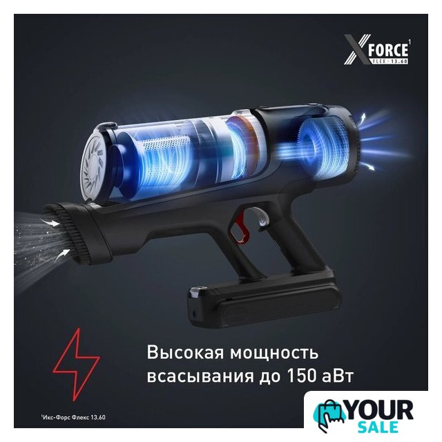 Пылесос Tefal X-Force Flex 13.60 TY9A73WO - Изображение №3 — Интернет-магазин Your Sale