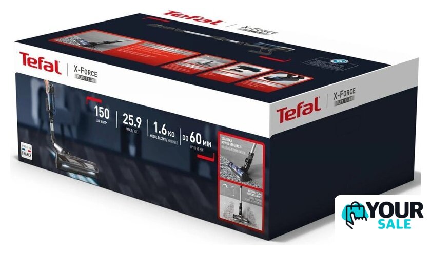 Пылесос Tefal X-Force Flex 13.60 TY9A73WO - Изображение №15 — Интернет-магазин Your Sale