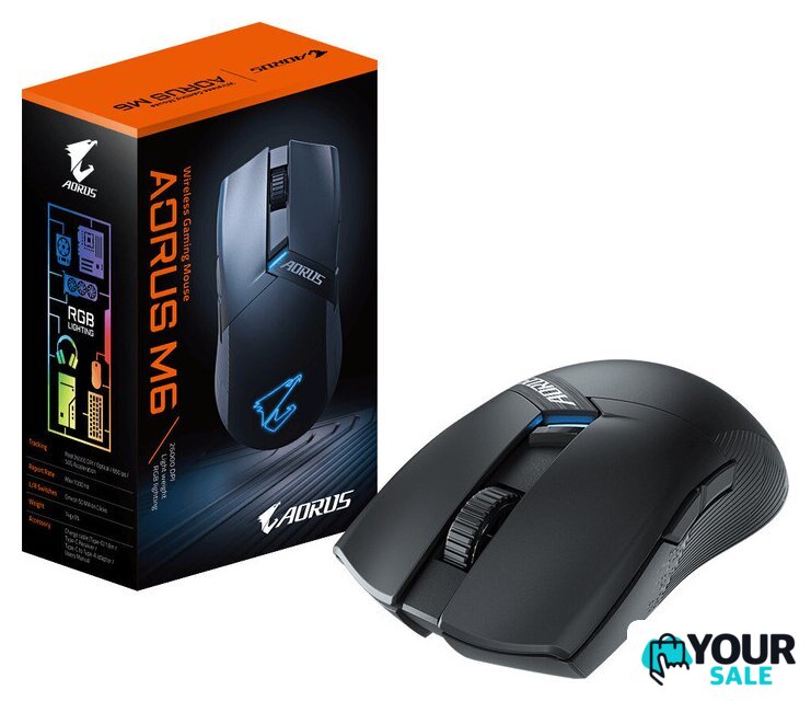Игровая мышь Gigabyte Aorus M6 - Изображение №9 — Интернет-магазин Your Sale