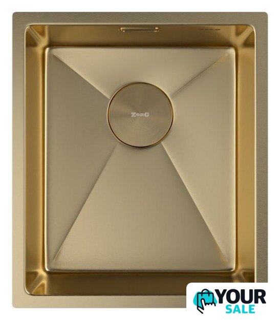 Кухонная мойка ZorG Zerox 38 U / IF PVD Gold - Изображение №3 — Интернет-магазин Your Sale