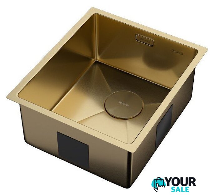 Кухонная мойка ZorG Zerox 38 U / IF PVD Gold - Изображение №2 — Интернет-магазин Your Sale